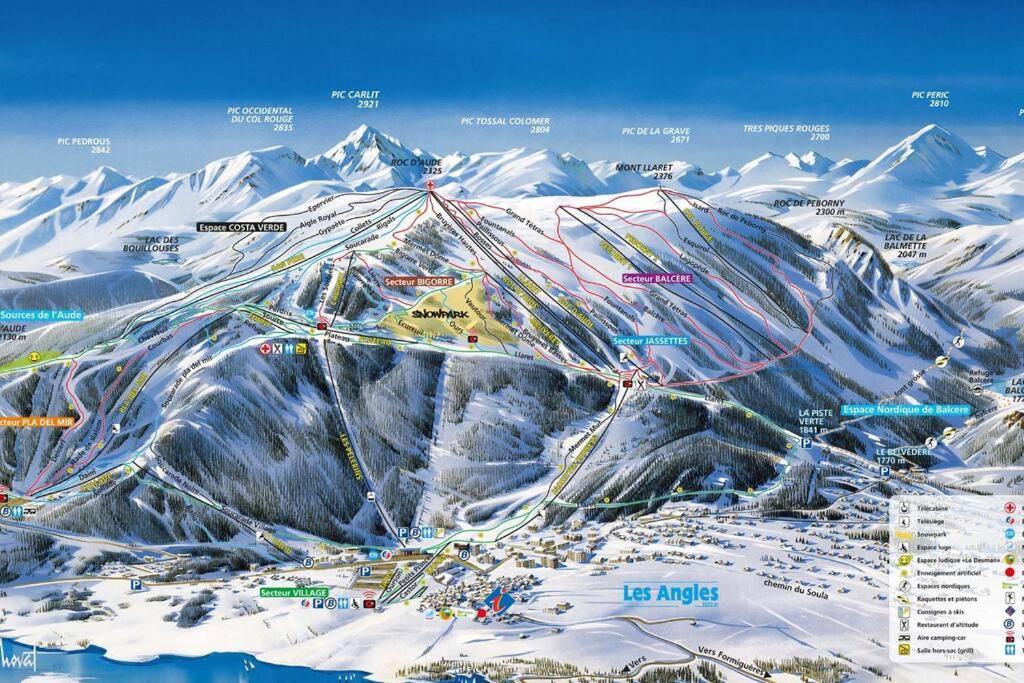 Apartmán Le Cocon Pelerins Les Angles  Exteriér fotografie